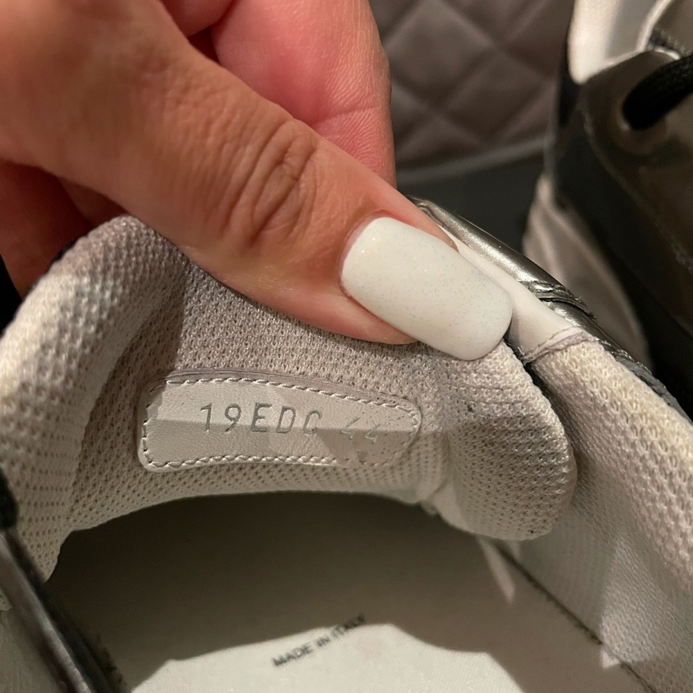 Christian Dior size 44 b22 sneakers black and silver - Picture 13 of 16